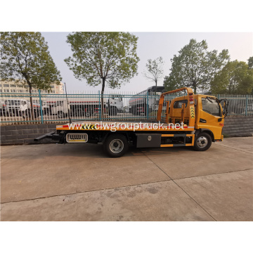 JAC 4x2 flatbed road wrecker tow truck